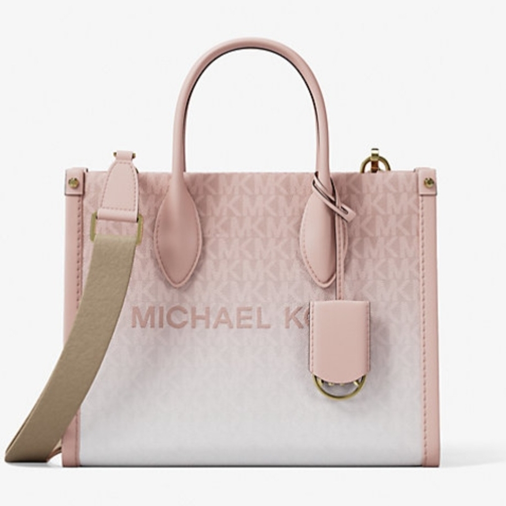 Michael Kors Pink and White Women's Ombre Bag
